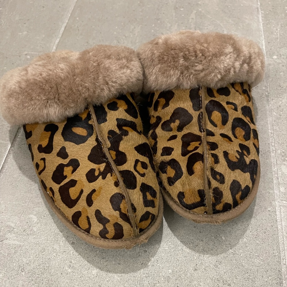 Leopard Ugg Slippers